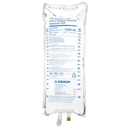 5% Dextrose & 0.9% Sodium Chloride Inj.-Image