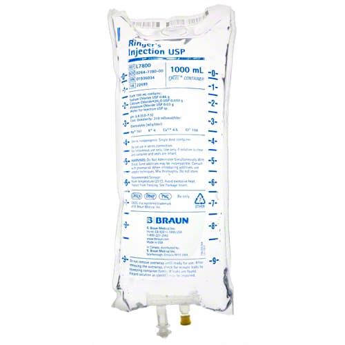 Ringer's Injection USP, 1000 mL-Image