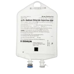 0.9% Sodium Chloride Inj. USP, 50 mL-Image
