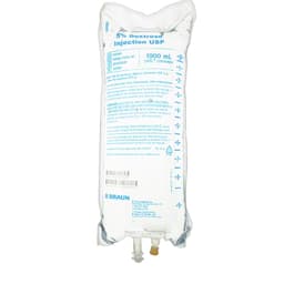 5% Dextrose Injection USP, 1000 mL-Image