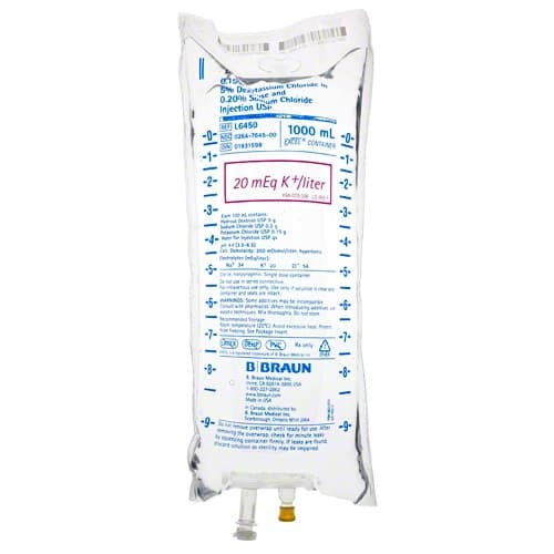 0.15% Potassium Chloride in 5% Dextrose-Image