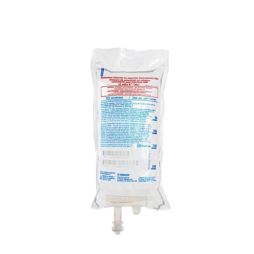 Concentrated Potassium Chloride Inj USP-Additives for parental nutrition