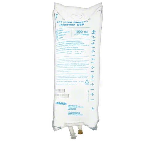 Lactated Ringer's Injection USP, 1000 mL-Image